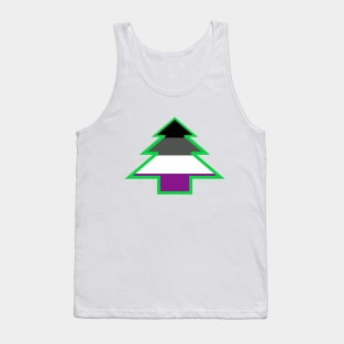 Asexual Pride: Christmas Tree Tank Top